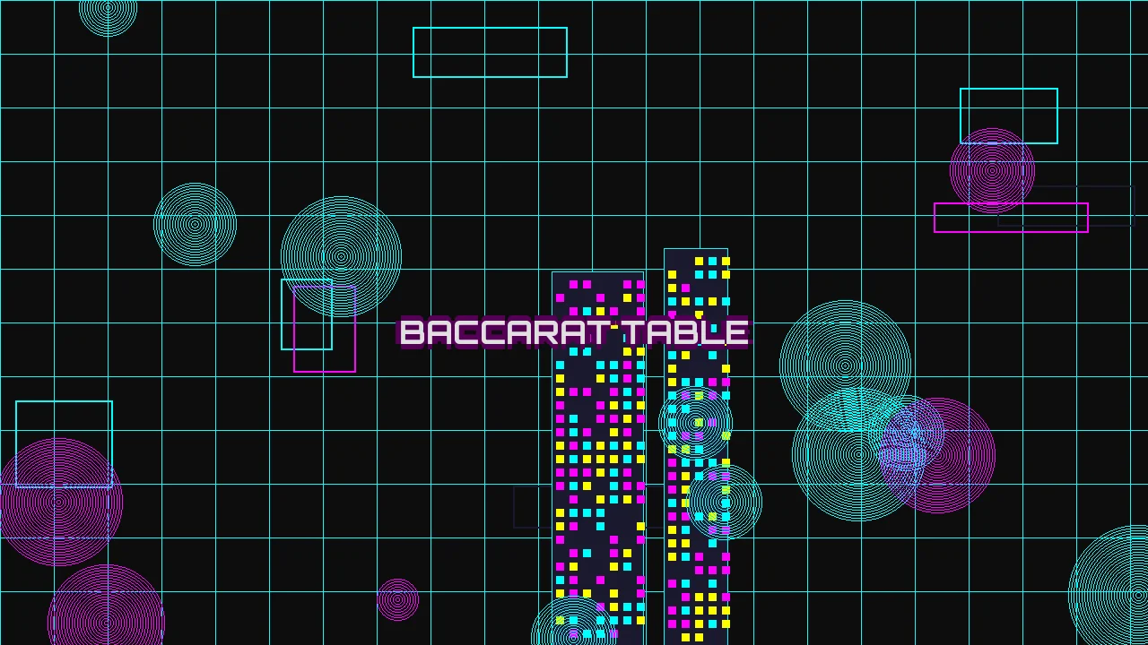 芝麻开门百家乐赛博对局桌面