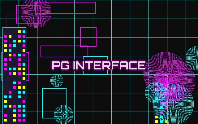 芝麻开门PG电子霓虹街机操作界面